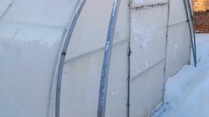 Раздавило теплицу снегом || Восстанавливаем полностью