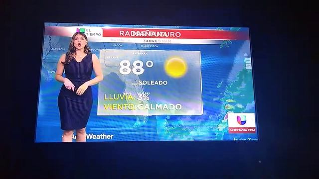 Lucy Rojas Sexy Legs Black OutFit El Tempo смотреть онлайн
