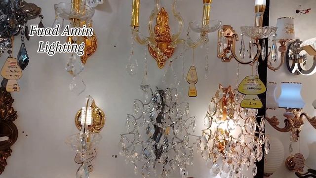 Dubai Wholesale & Retail Light Market | Fuad Amin Lighting |Crystal Lights | Ceiling Light смотреть онлайн