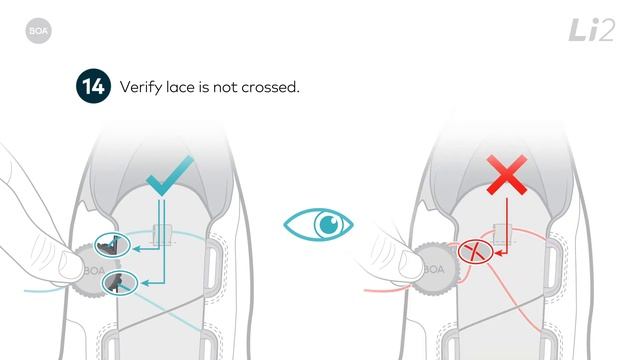 BOA Fit System | Repairing Li2 CS1 Eyestay смотреть онлайн