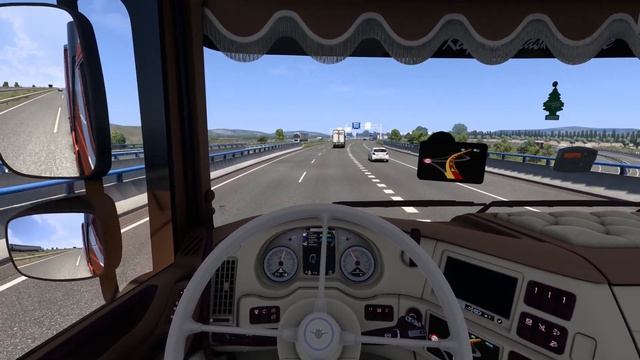 ETS2 1.49 | DAF XF106 | From Spain to Africa смотреть онлайн