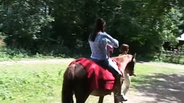 Иппотерапия при ДЦП.