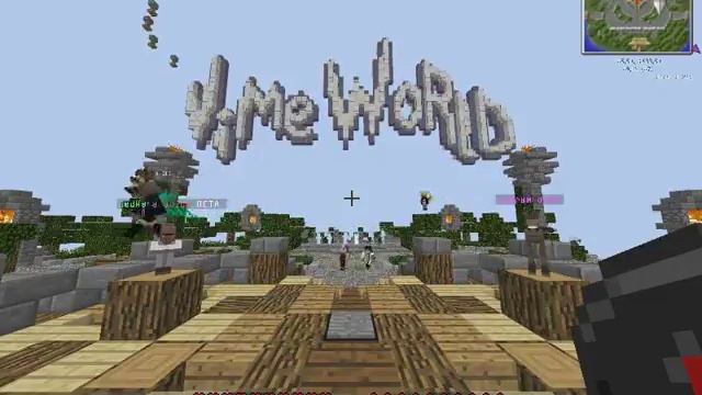 Vime World Sky wars#2 +Nova skin смотреть онлайн