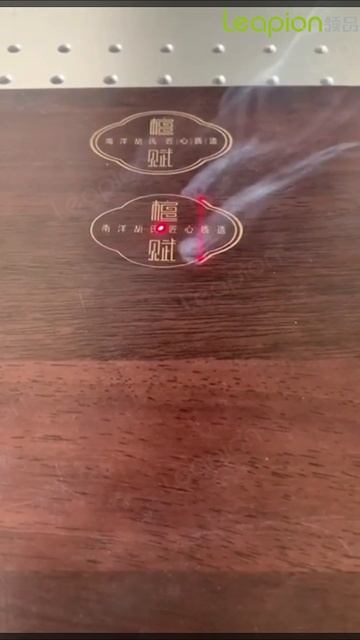 30w carbon dioxide laser marking machine marks wood смотреть онлайн