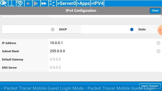 Servidor DHCP e DNS no Cisco Packet Tracer Mobile смотреть онлайн