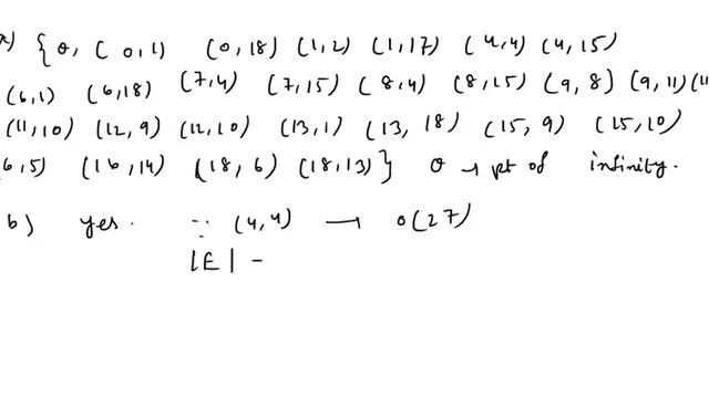 Consider the elliptic curve E y2 = x3+2x+2 mod 17 Find and list all elements of the group Verify смотреть онлайн