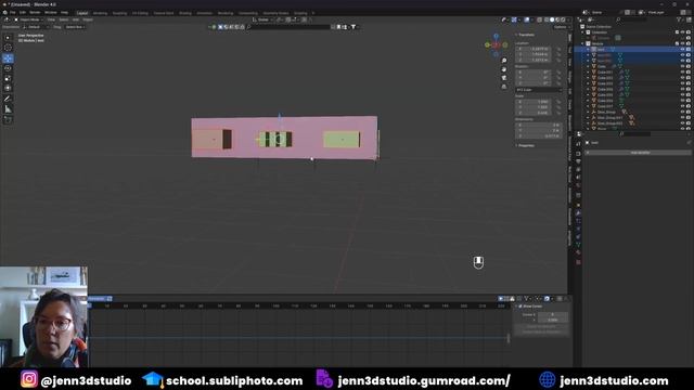 Comment faire une animation infinie sur Blender 4.0 смотреть онлайн