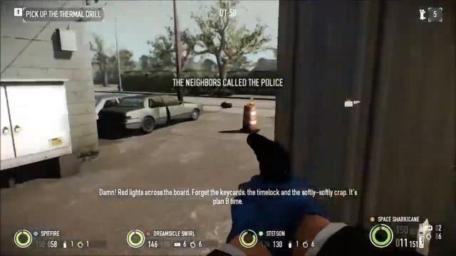 Payday 2 NEW HEIST GO BANK Neighbors Called The Police Team Stetsons смотреть онлайн