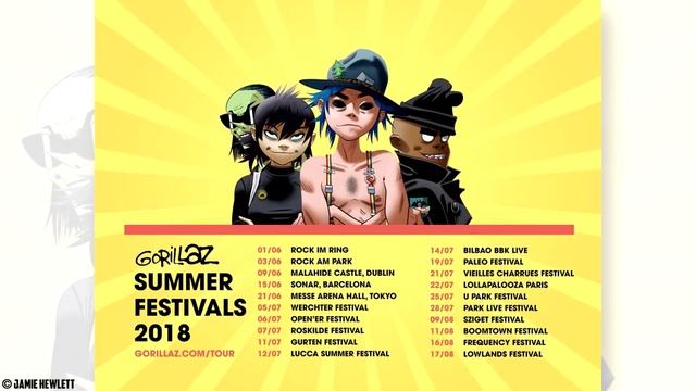 New Gorillaz Art (feat. Ace) | May 2018 смотреть онлайн