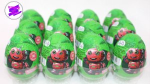 "Вкусоботики". Шоколадные яйца - сюрприз из Азбуки вкуса. Пробуем собрать коллекцию Вкусоботиков.