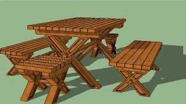 google sketchup garden furniture part 1 смотреть онлайн