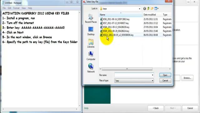 How To Activate Kaspersky 2013 Using Key File and free serial смотреть онлайн