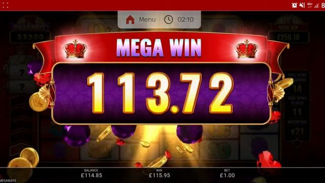 Reel King Mega Ways Win!!!! £1 Stake = 1000x+ Win!!! смотреть онлайн