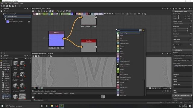 Convert Normal Map Into Curvature Map смотреть онлайн