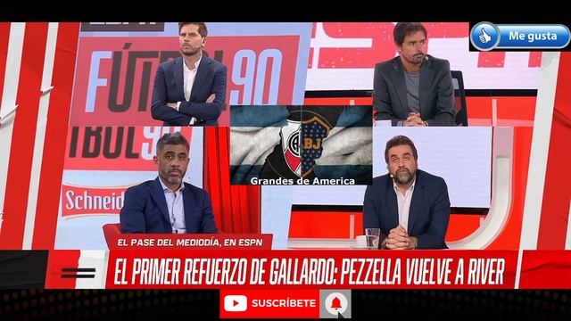 German Pezzella vuelve a River y a vestir la Camiseta del Millonario смотреть онлайн