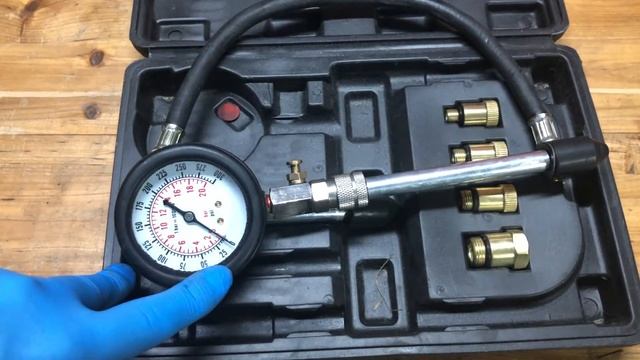 Test sprężania kompresji testerem Geko G02502 w samochodzie Mitsubishi Eclipse 2G z silnikiem 4G63.