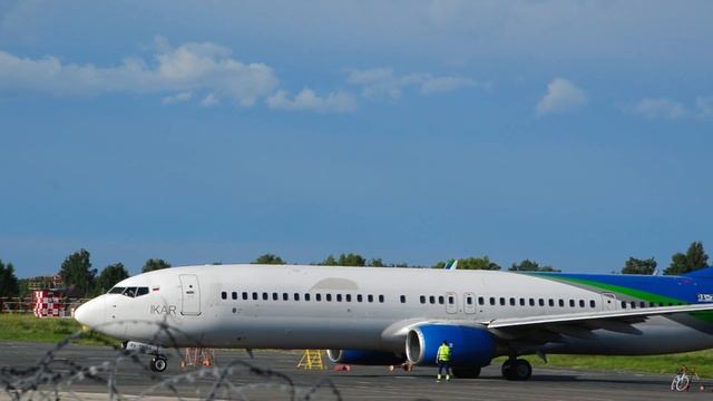 Взлёт Boeing 737-900ER (Ra-73344) a/к Ikar (Pegas Fly) смотреть онлайн
