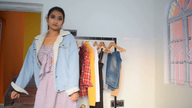How to style a FUR LINED DENIM JACKET / SHERPA JACKET | Ankana Mukherjee (2020) смотреть онлайн