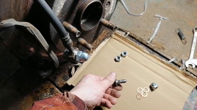 Заглушить тормозной шланг что бы можно было ездить смотреть онлайн