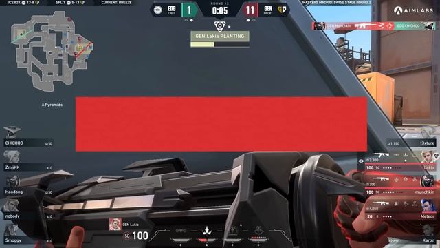 GEN vs. EDG — VALORANT Masters — Swiss — Map 3 смотреть онлайн