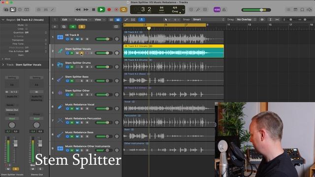 Review: Stem Splitter (Logic Pro 11) смотреть онлайн