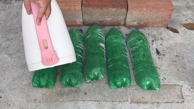 chế tạo chậu hoa từ xi măng và chai nhựa│chậu xi măng смотреть онлайн
