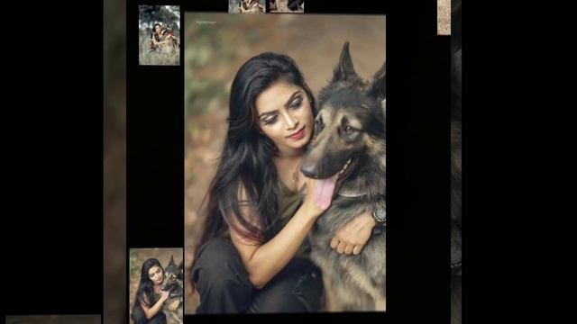 Dog Lovers - Beautiful Model Photoshoot with Dog | Sl Model Zone | modelgirl57 смотреть онлайн