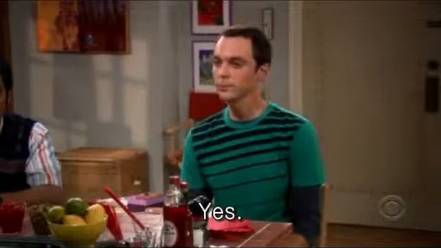 "Then swim to Cuba."[TBBT][S01E08#4] смотреть онлайн