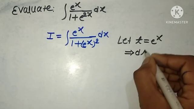 ∫eˣ/1+e²ˣ dx/integration of e^x/1+e^2x/integration by substitution method/ смотреть онлайн
