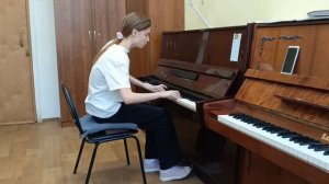 Желткевич Дарья исполняет: Кирнбергер «Прелюдия»