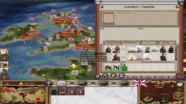 Facing Emperor Napoleon III - (British Empire Campaign) - Steam & Steel Total War Part 12 смотреть онлайн
