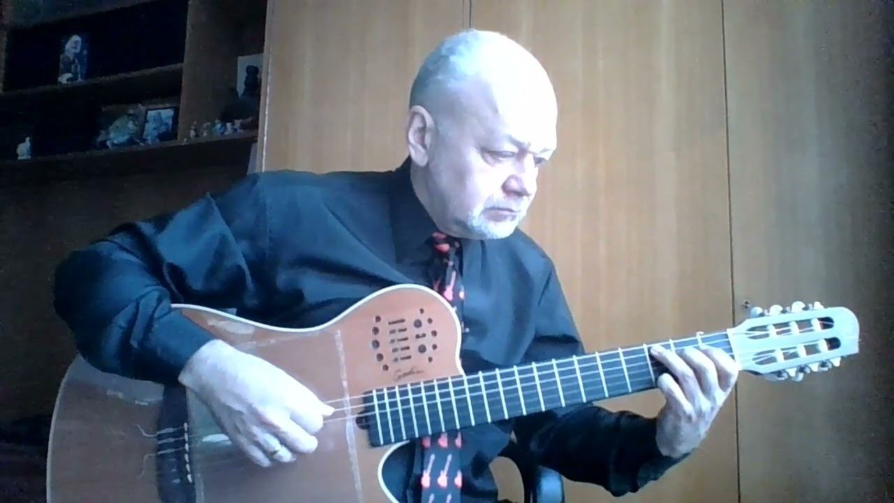 Ebb Tide (Robert Maxwell) guitar cover смотреть онлайн