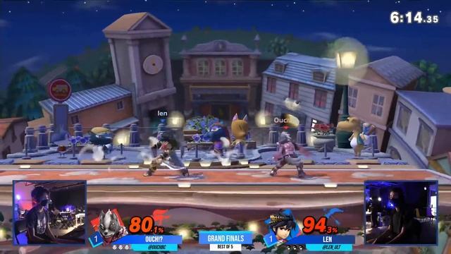 Ouch!? (Wolf) vs Len (Dark Pit) | Cave Series #7 Grand Finals смотреть онлайн
