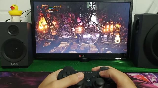 God of war 3 PS3 :Hades Boss Fight - Chaos - HandCam смотреть онлайн