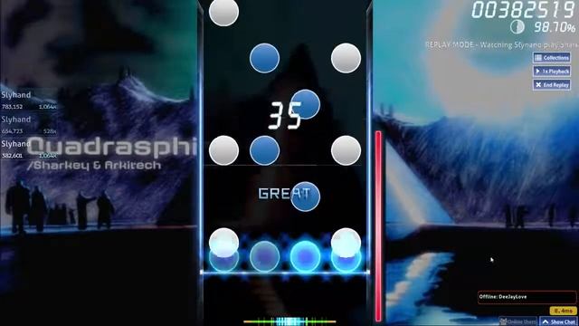 [Osu!mania] Quadraphinix смотреть онлайн