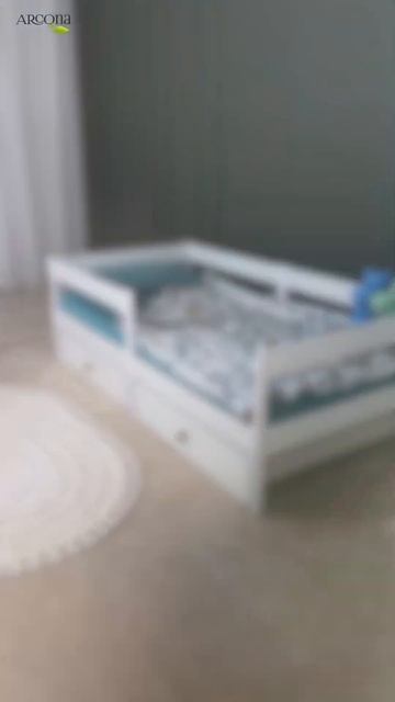 Детская кровать Бруно White 160х80 см смотреть онлайн