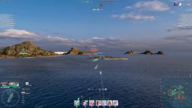 World of Warships Clan Battle (Season 20) “Salamander” [TXGUN] vs [VANGS] смотреть онлайн