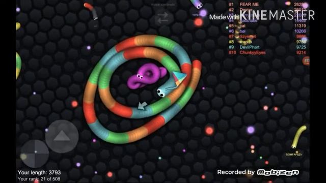 14.000 тыс  в Slither.io
