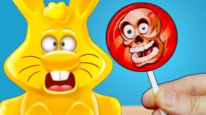 Как отметить Хэллоуин  желейному зайцу Харитону.