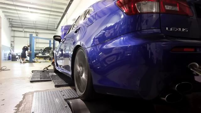 2009 Lexus IS-F dyno run смотреть онлайн