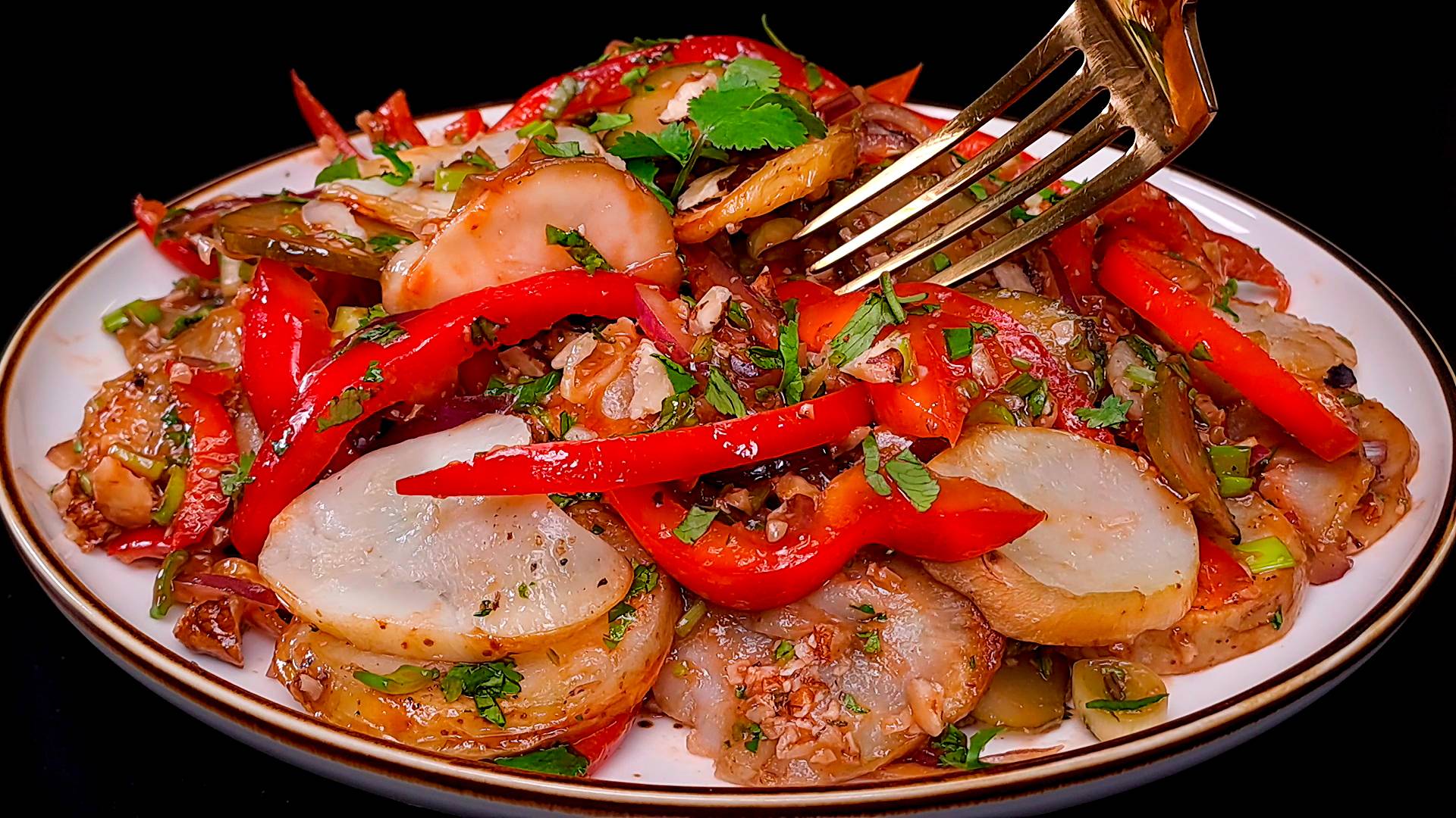 Легендарный картофельный салат из США! Более 1 млн приготовили его! смотреть онлайн