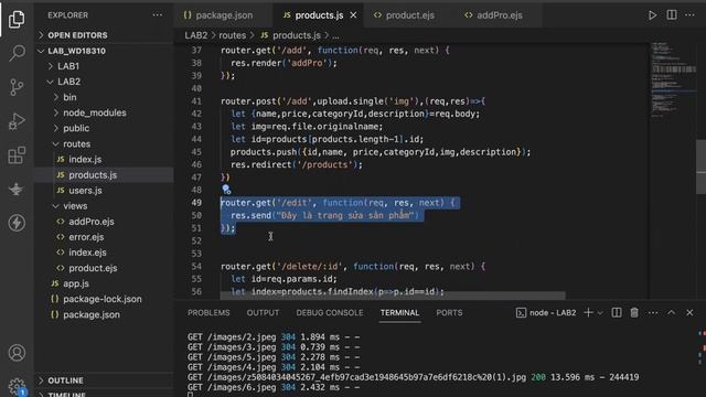 NodeJS - Bài 2: Thực hành Template Engine phần 2 смотреть онлайн