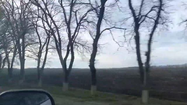 Дорога за станицей на Павловскую и Краснодар. смотреть онлайн
