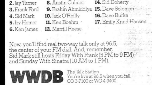 WWDB 96.5 Philadelphia - Irv Homer - Topic: The Rolling Stones - November 1981 - 2/2 смотреть онлайн