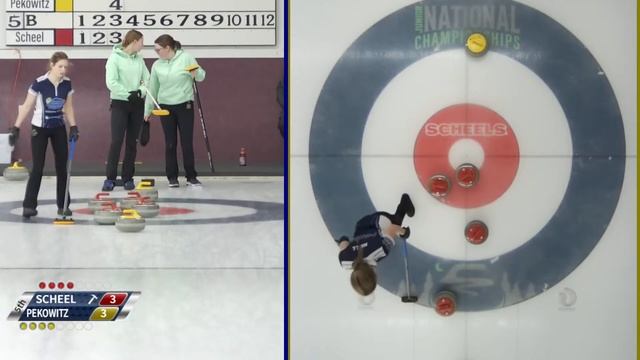 Miranda Scheel vs. Julia Pekowitz - Draw W2 - USA Curling Junior National Championships [FEATURE] смотреть онлайн