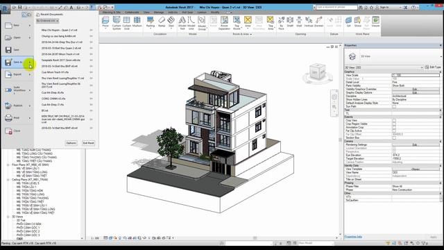 Revit KT RVT, RTE, RFA, RFT - Các dạng đuôi file Revit смотреть онлайн
