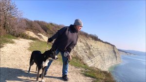 Очень КРАСИВОЕ и ОПАСНОЕ место в Геленджике🔥ЛУЧШИЕ места для выгула собак / Вечер на пляже!