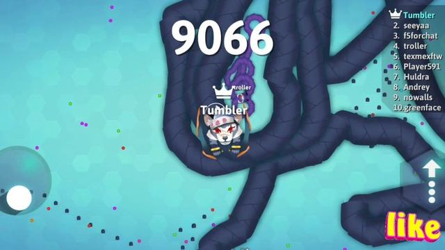Funny Game Moment Mega Boss Snake Tengao ,Epic Game Moment .Snake.Io смотреть онлайн