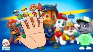 Семья пальчиков ЩЕНЯЧИЙ ПАТРУЛЬ и ЛУНТИК