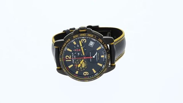 Certina DS Podium Chrono Lap Timer COSC Chronometer Racing Edition C034.453.36.057.10 - Watch 360 смотреть онлайн